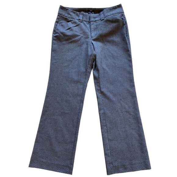 GAP Womens Black Stretch Curvy Fit Flare Leg Dress Pants Career‎ Casual Size 14 - Picture 1 of 6